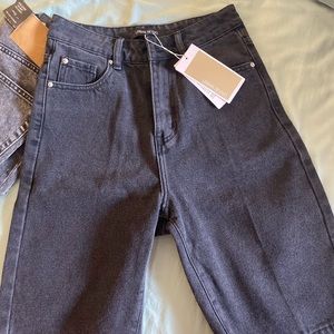 urban revivo denim mid length jeans